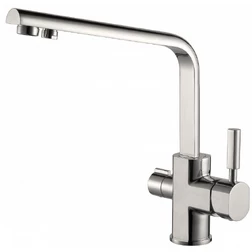 Смеситель для кухни KAISER Decor 40144-5 серебряный - изображение 4