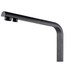 Смеситель для кухни под фильтр KAISER Decor 40144-2 цвета черный мрамор - изображение 3