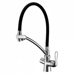Смеситель Lemark Comfort LM3070C чёрный хром - изображение 1