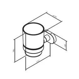 Стакан Am.Pm Sense L A7434300 - изображение 3