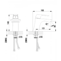 Смеситель Lemark Unit LM4546C для раковины - изображение 3