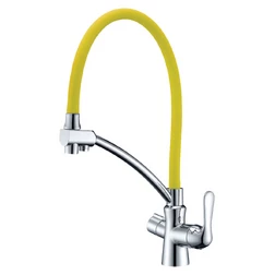 Смеситель Lemark Comfort LM3070C-Yellow - изображение 1