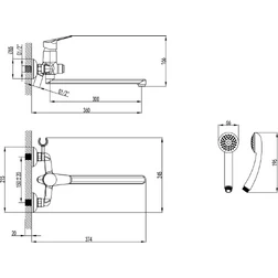 Смеситель Lemark Partner LM6557C универсальный - изображение 2