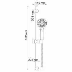 Душевой гарнитур Wasserkraft A064 - изображение 9