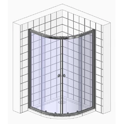 Душевой уголок Wasserkraft Leine 35P01-185 90x90 см - изображение 2