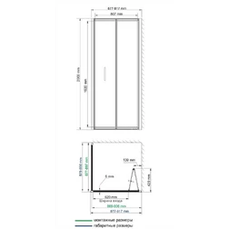 Душевой уголок Wasserkraft Weser 78F03 90x90 см - изображение 7