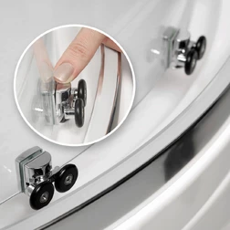 Душевой уголок Wasserkraft Main 41S19 100x100 см - изображение 3