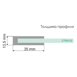 Душевой уголок Wasserkraft Aller White 10H06RW 120x80 см - изображение 10