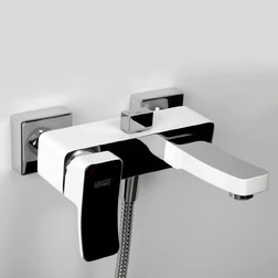 Смеситель Wasserkraft Aller 1061WHITE  для ванны с душем - изображение 5