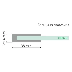 Душевой уголок Wasserkraft Salm 27I02 80x80 см - изображение 4