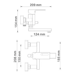 Смеситель Wasserkraft Alme 1501 - изображение 13