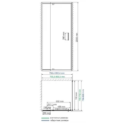 Душевой уголок Wasserkraft Berkel 48P02 85x80 см - изображение 9