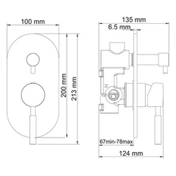 Смеситель Wasserkraft Main 4141 для ванны - изображение 2