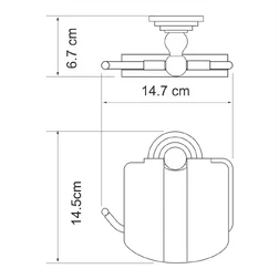 Держатель Wasserkraft Ammer K-7025 - изображение 2