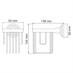 Держатель Wasserkraft Ammer K-7045 - изображение 2