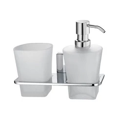 Дозатор Wasserkraft Leine K-5089 со стаканом - изображение 1