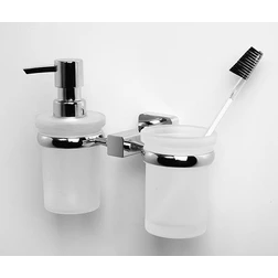 Дозатор Wasserkraft Lippe K-6589 со стаканом - изображение 2