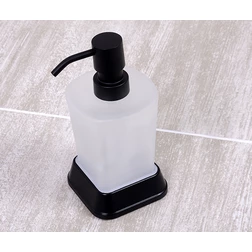 Дозатор Wasserkraft Amper K-5499 black - изображение 2