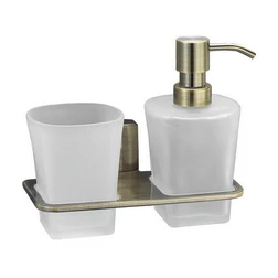 Дозатор Wasserkraft Exter K-5289 со стаканом - изображение 1