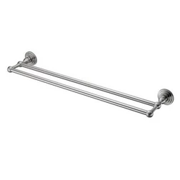 Полотенцедержатель Wasserkraft Ammer K-7040 двойной - изображение 1