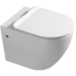 Унитаз подвесной SantiLine SL-5002BD с функцией биде, с микролифтом - изображение 1