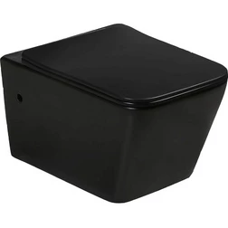 Унитаз подвесной SantiLine SL-5004MB безободковый, с микролифтом - изображение 1