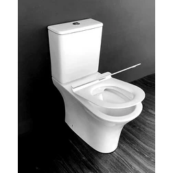 Унитаз компакт CeramaLux 1217-P с бачком и сиденьем Микролифт - изображение 2