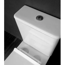 Унитаз компакт CeramaLux 1217-P с бачком и сиденьем Микролифт - изображение 3