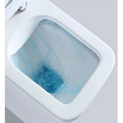 Унитаз компакт CeramaLux 2171MB Черный матовый с бачком и сиденьем Микролифт - изображение 2