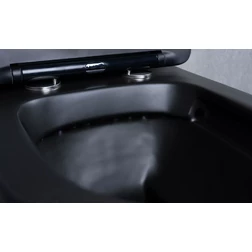 Черный подвесной унитаз Gid Tr2130bm black - изображение 5