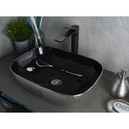 Керамическая 45,5 накладная раковина Gid D1333h020 - изображение 3